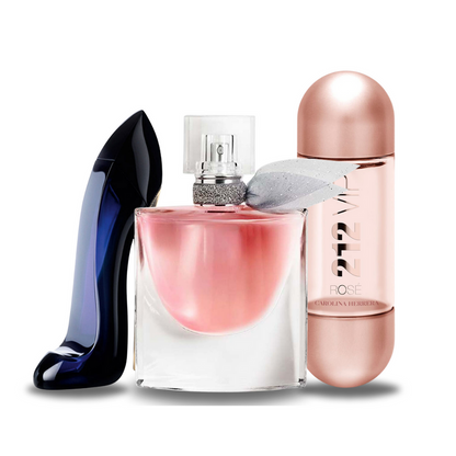 Set 3 Profumi | Good Girl · La Vie Est Belle · 212 VIP Rosé